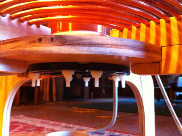 Tesla Coil Wooden Support Design